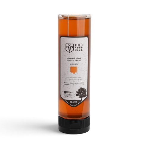 شراب العسل بماء الزهر - 500 غرام - ضغّاط - The3Beez
