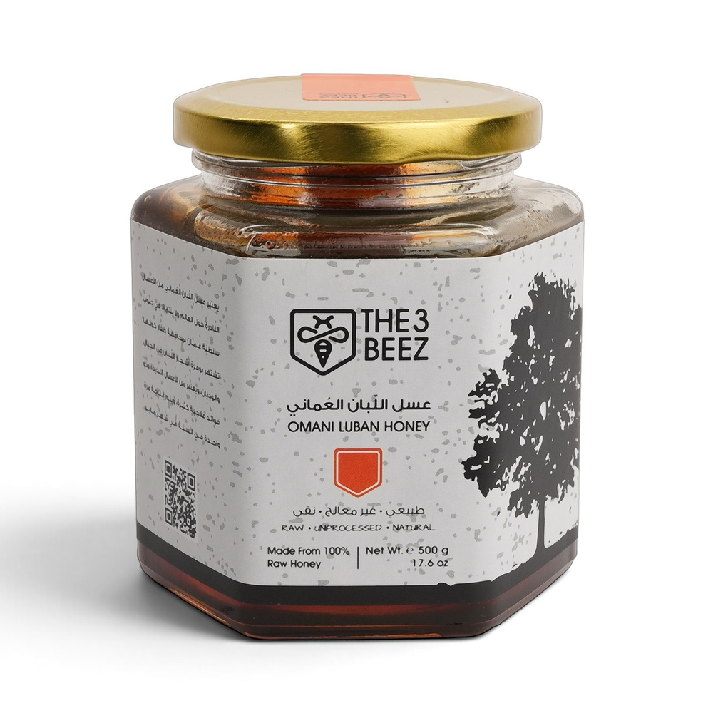 عسل اللبان العماني - 500 غرام - The3Beez