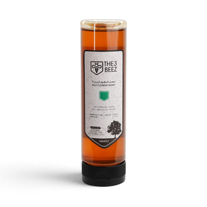 عسل الزهور البرية - 500 غرام - ضغّاط - The3Beez