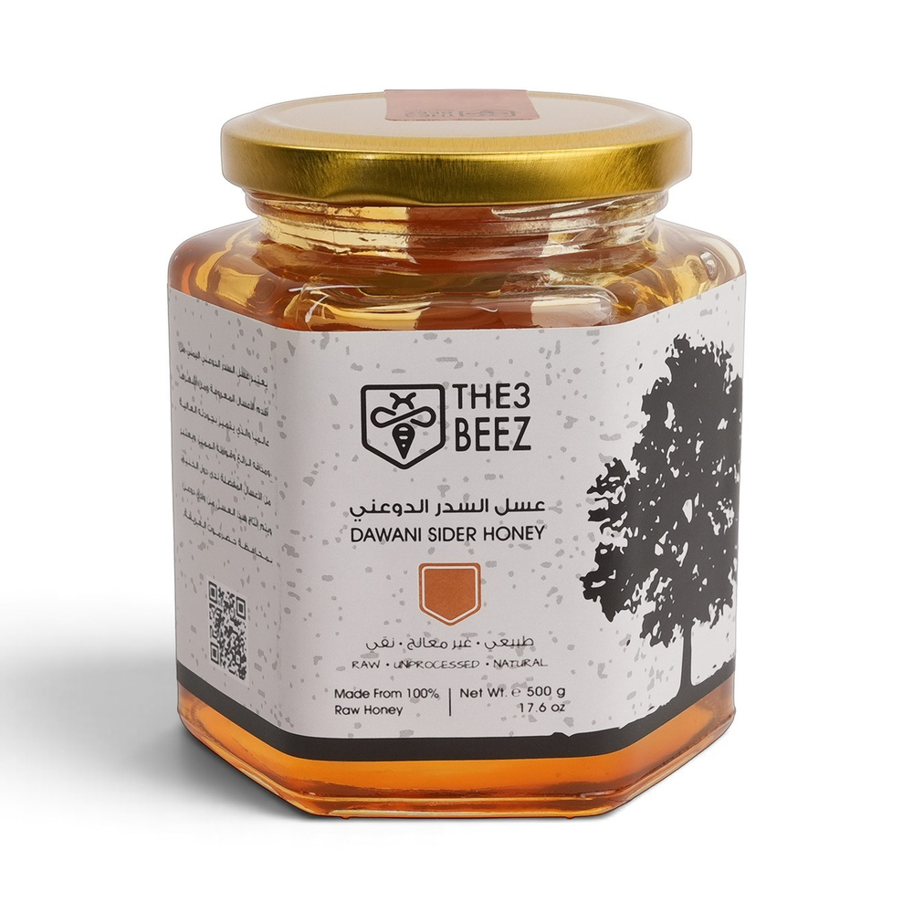 عسل السدر الدوعني - 500 غرام - The3Beez